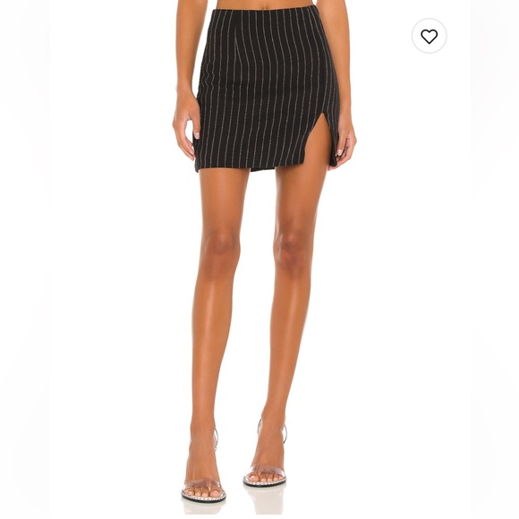 Superdown Stephanie Pinstripe Skirt - Picture 1 of 5